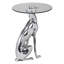 Glass Top Figurine End Table-19763772