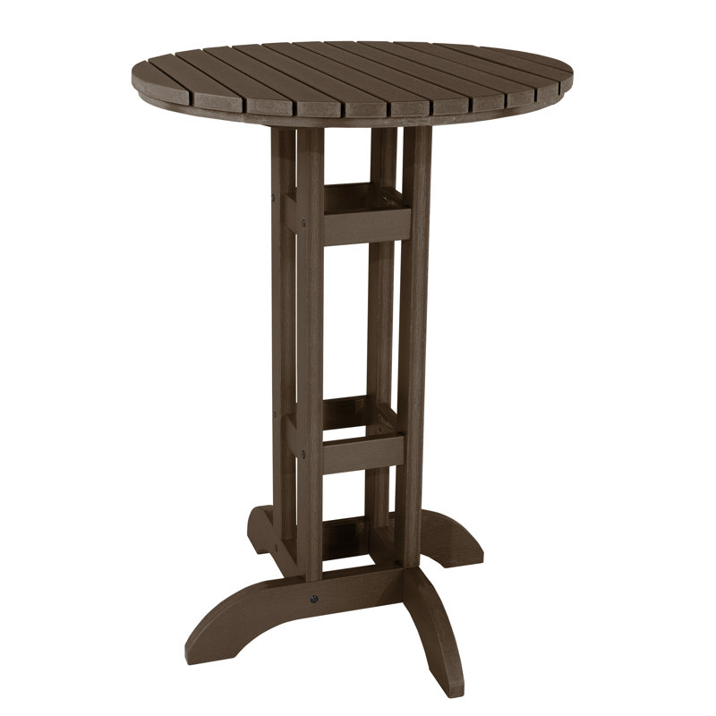 Table de salle à manger ronde, Gland de chêne vieilli, 30"