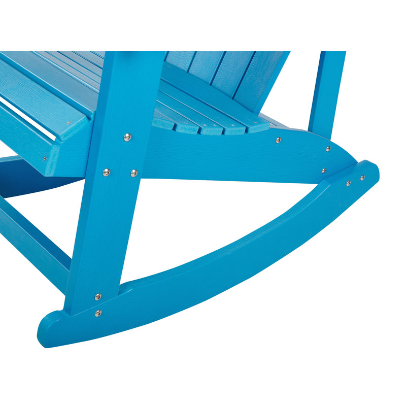 Jost Plastic Rocking Chair, Blue 