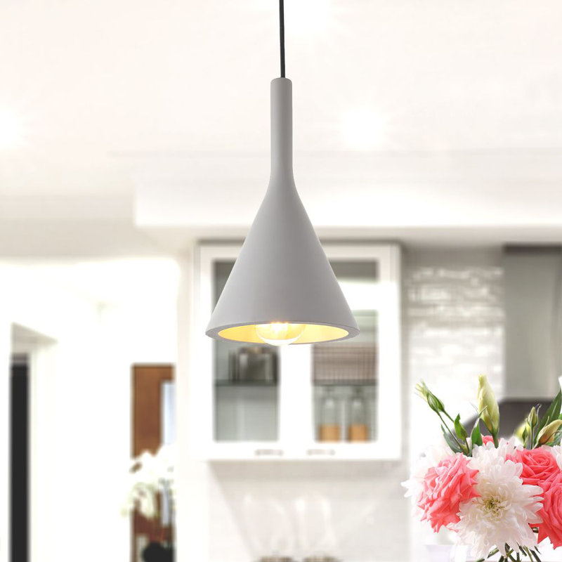 Sohn 1 - Light Cone Pendant, Black, Grey