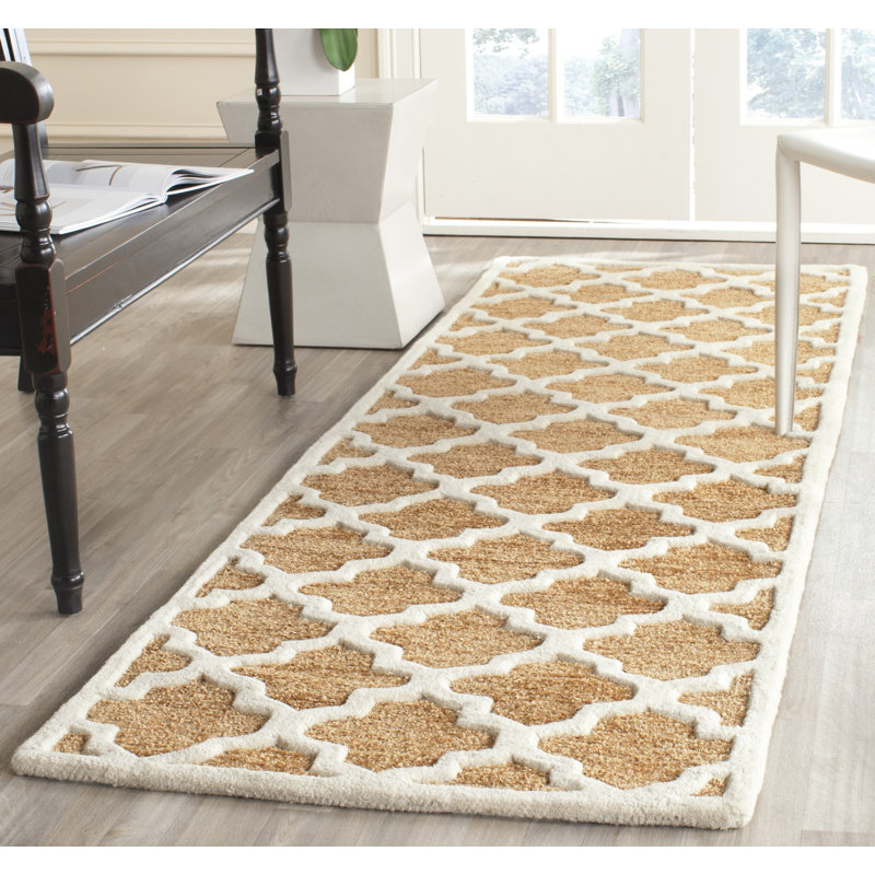 Precious Hand Tufted Performance Geometric Rug, Runner 2'6" x 8'
