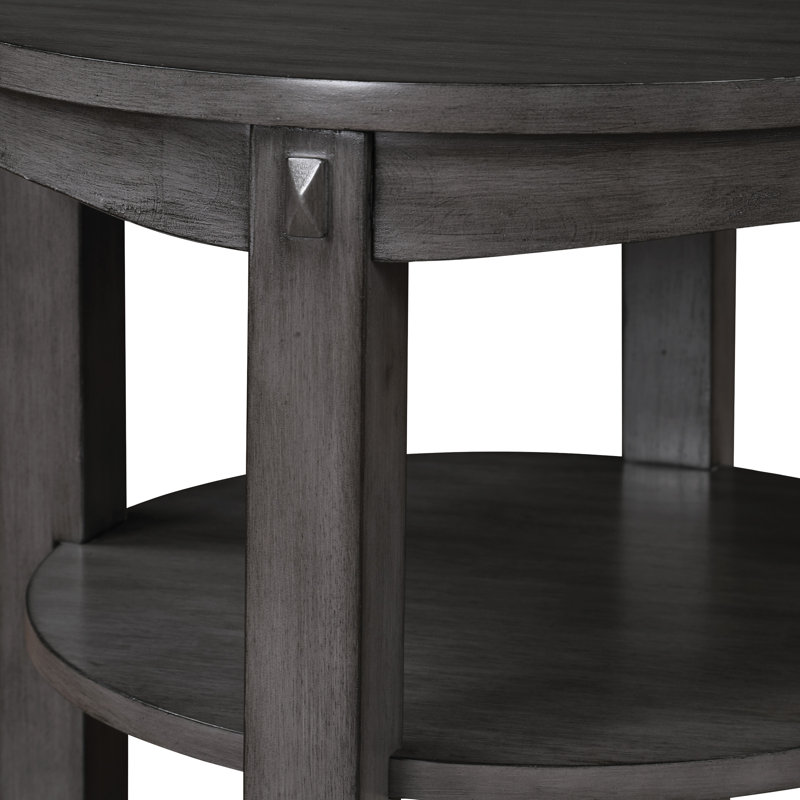 Castulo End Table, Slate Gray