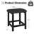 3-Piece Outdoor Rocking Chair Set, 2 HDPE Porch Rockers With Side Table, All-Weather Patio Conversation Set-1960459025