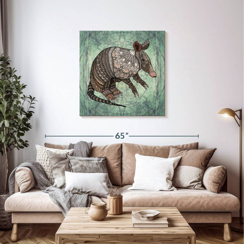 Brampt Armadillo, 36" H x 36" W