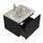 Striped Bathroom Vanity With Ceramic Sink, Wall Mounted Floating Bathroom Vanity-1709644100-1709644103