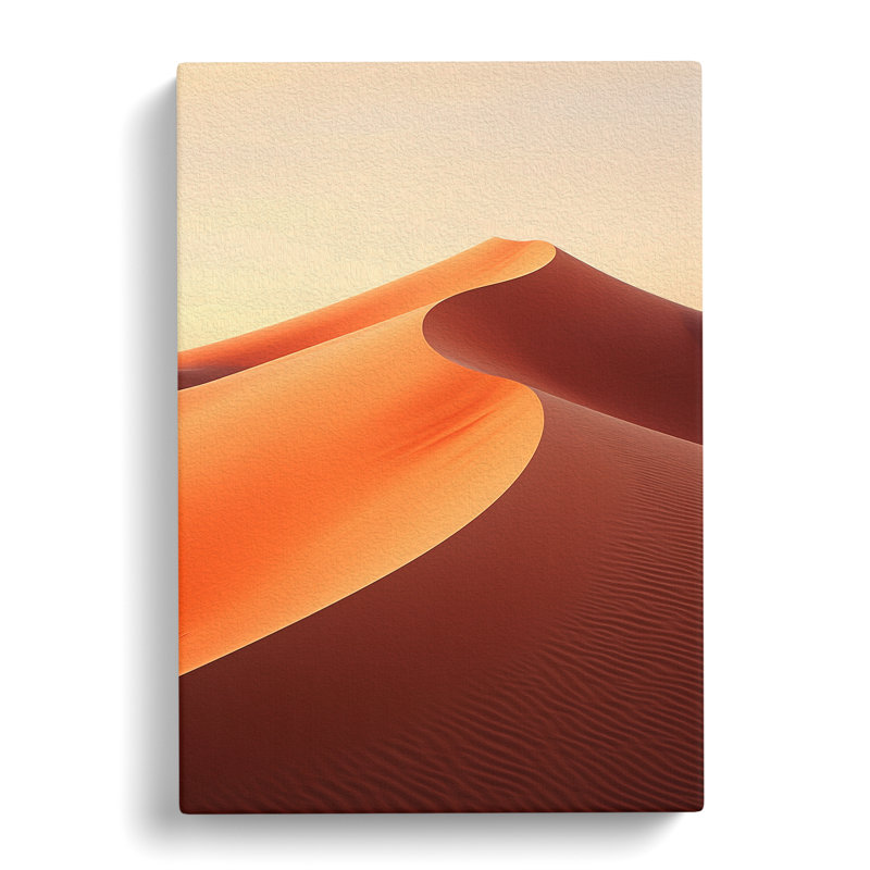 Desert Abstract No.2 - Wrapped Canvas, 76cm H x 50cm W x 3cm D