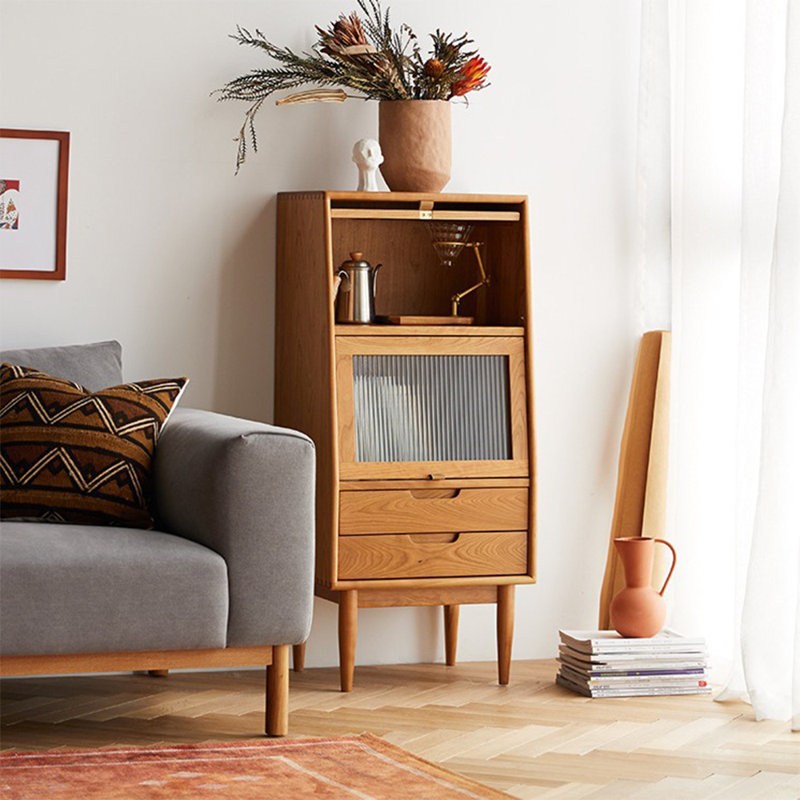 Petit buffet d'appoint de style japonais