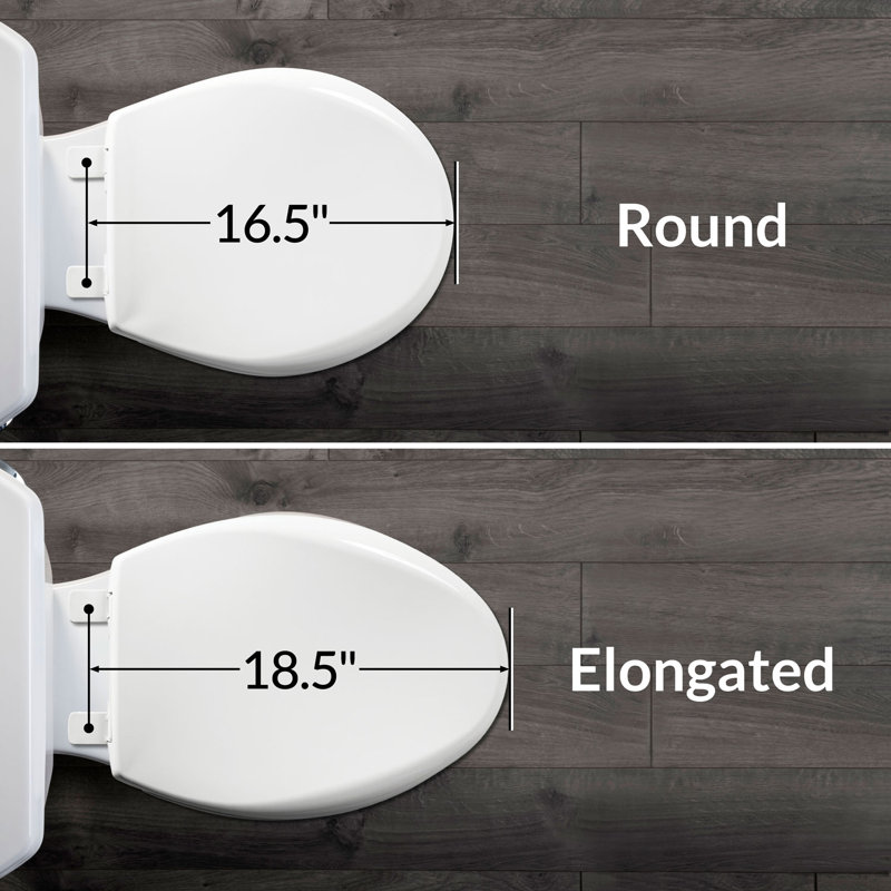 Round Toilet Seat Bidet, Round