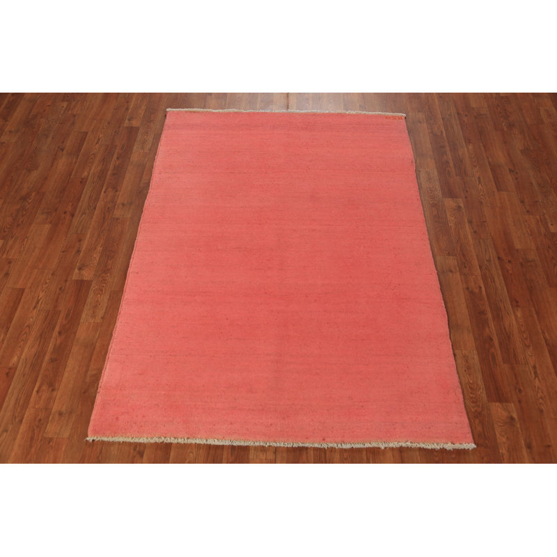 Tapis rose Gabbeh