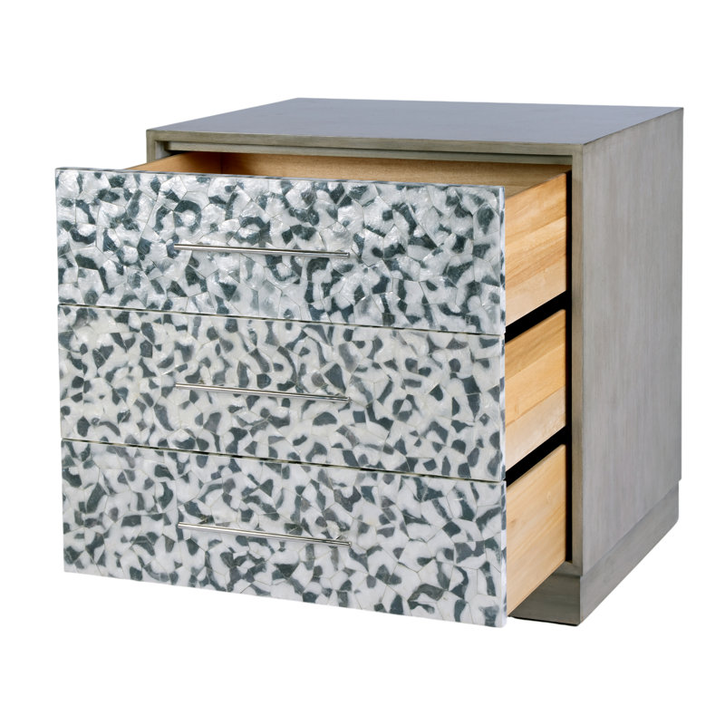 Commode d'appoint 3 tiroirs Maganda