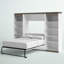 Lit escamotable avec tablettes Armiead-840137289