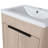 Freestanding Bathroom Vanity With White Resin Sink