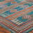 Salzer Turquoise Ember Wool Hand-Knotted Area Rug-1722585365