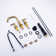 Widespread 2-handle Bathroom Faucet with Drain Assembly