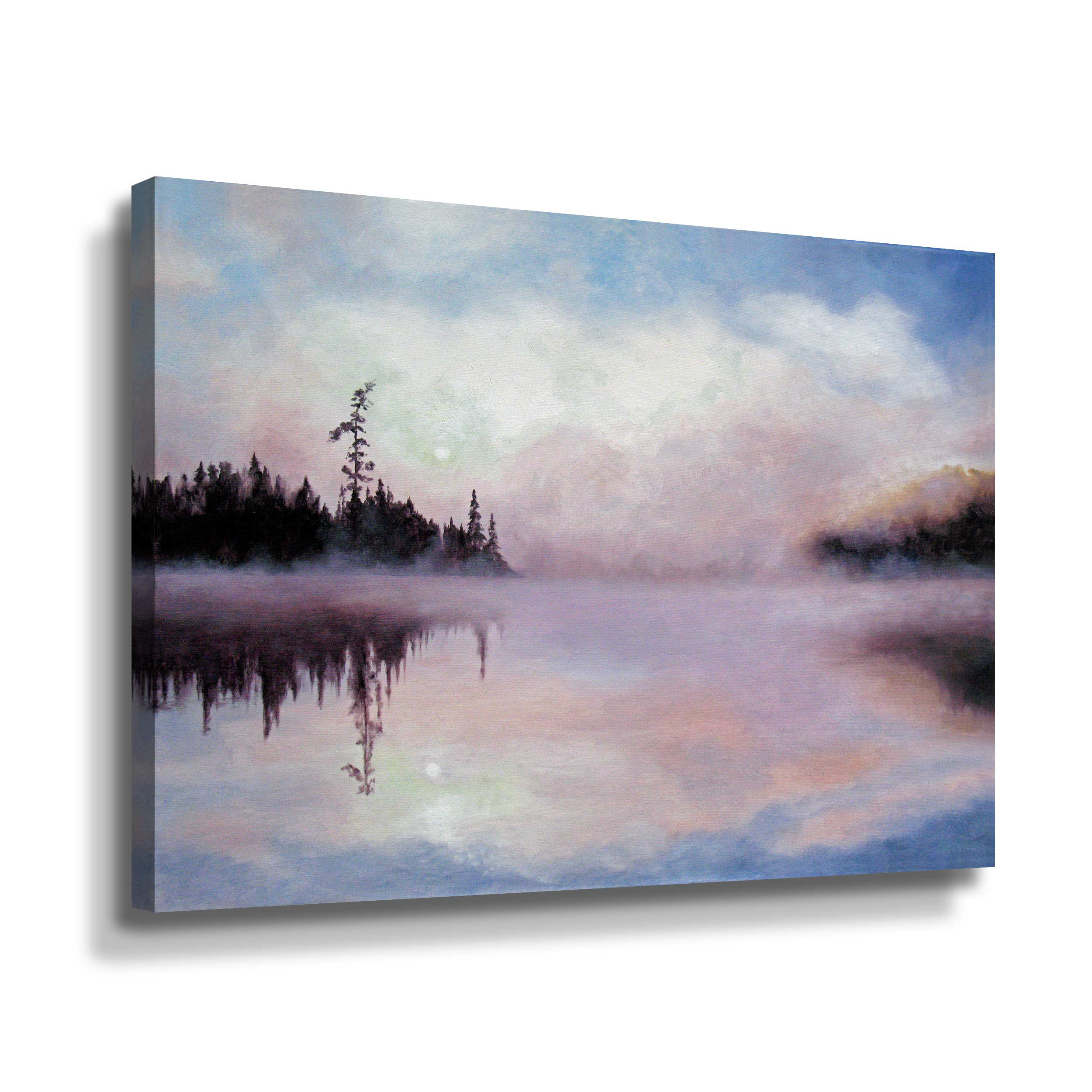 Millwood Pines Junius Dusk Framed On Canvas Print | Wayfair
