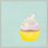 Banana Cupcake par Katy Montica - Art mural encadré