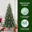 vidaXL Christmas Spiral Shape Ball-445433911