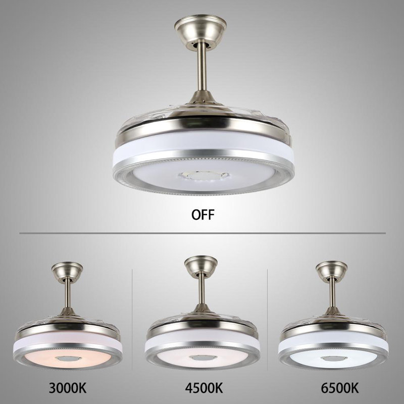 Mantaj 42'' Ceiling Fan with LED Lights