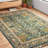 Leyna Hand-Hooked Wool Blue/Navy Area Rug -32784732