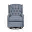 Manual Recliner Chair With 360-Degree Swivel