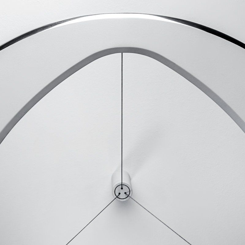Diadema Chandeliers, White/Aluminum