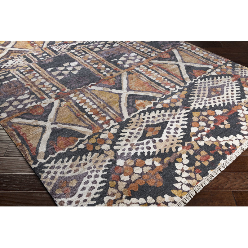 Seline Geometric Indoor Rug, Rectangle 4' x 6'