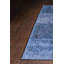 Tapis décoratif tissé bleu à patchwork-1109886987