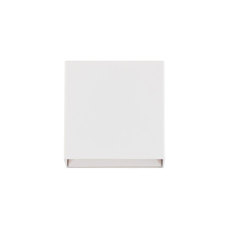 LED Flush Mounted Sconce, White, 2700K