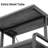 30.3'' H x 23.6'' W Printer Stand with Charging Station And Wheels-101271469