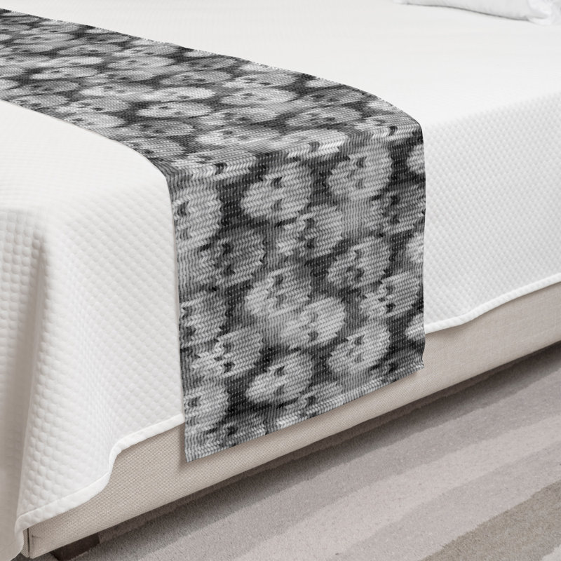 Chemin de lit en polyester, Simple