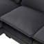 Canapé rembourré modulaire avec méridienne, 6 velours moderne en forme de U, 4 coussins lombaires pour le salon, une méridienne et des coussins de taille, sièges confortables-121095108