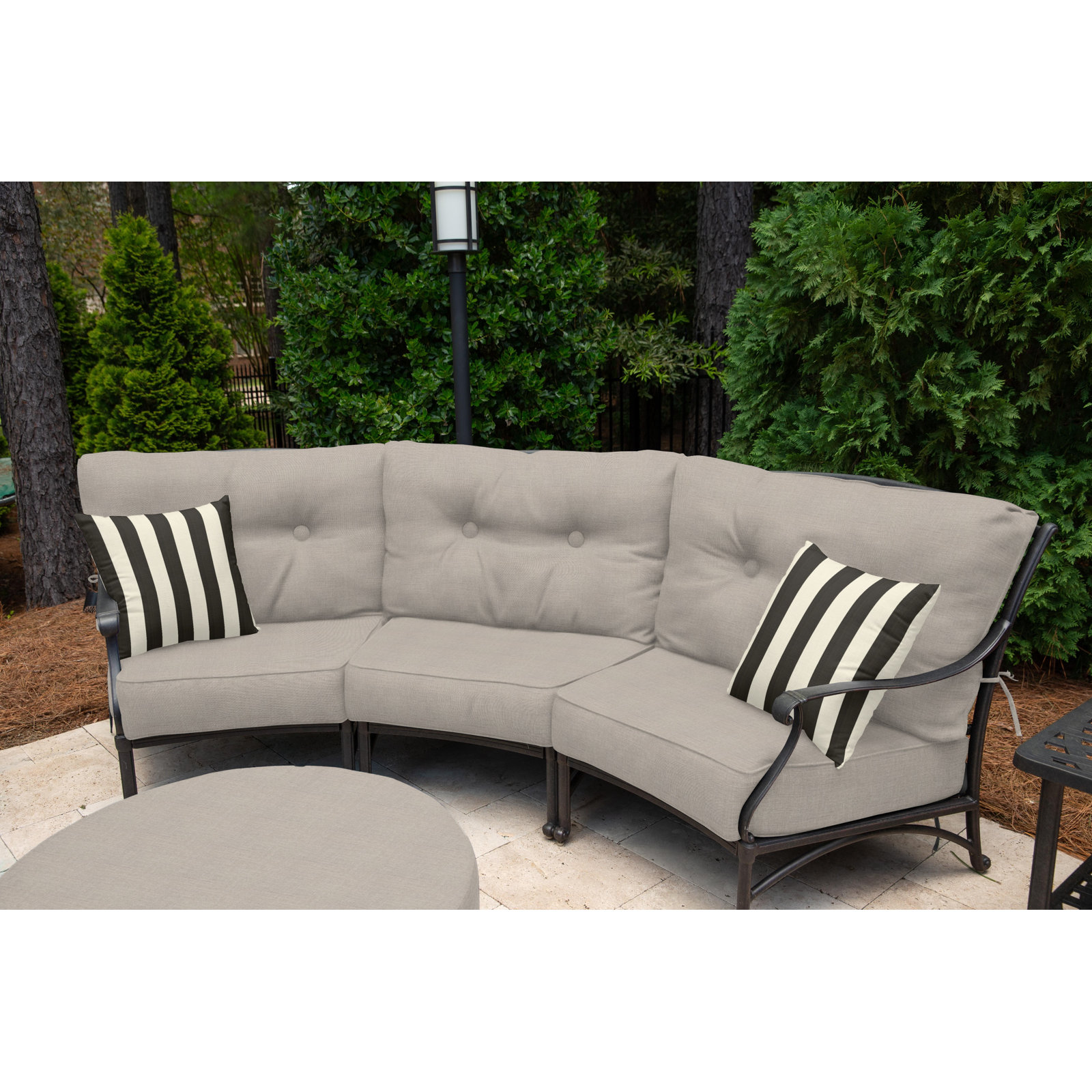 Sunbrella® Throw Pillow, Maxim Classic Sunbrella®, 15"H x 15"W