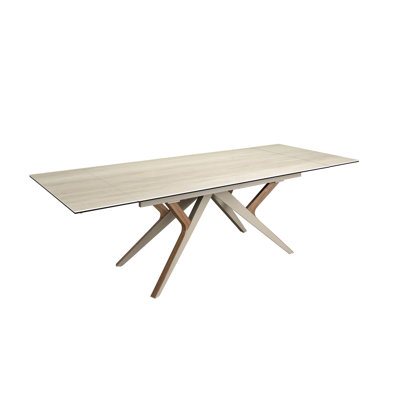 Extendable Marble Top Dining Table