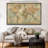 Personalized Push Pin World Travel Map on Canvas - Single Panel-1240054655-1240122167-1240122164