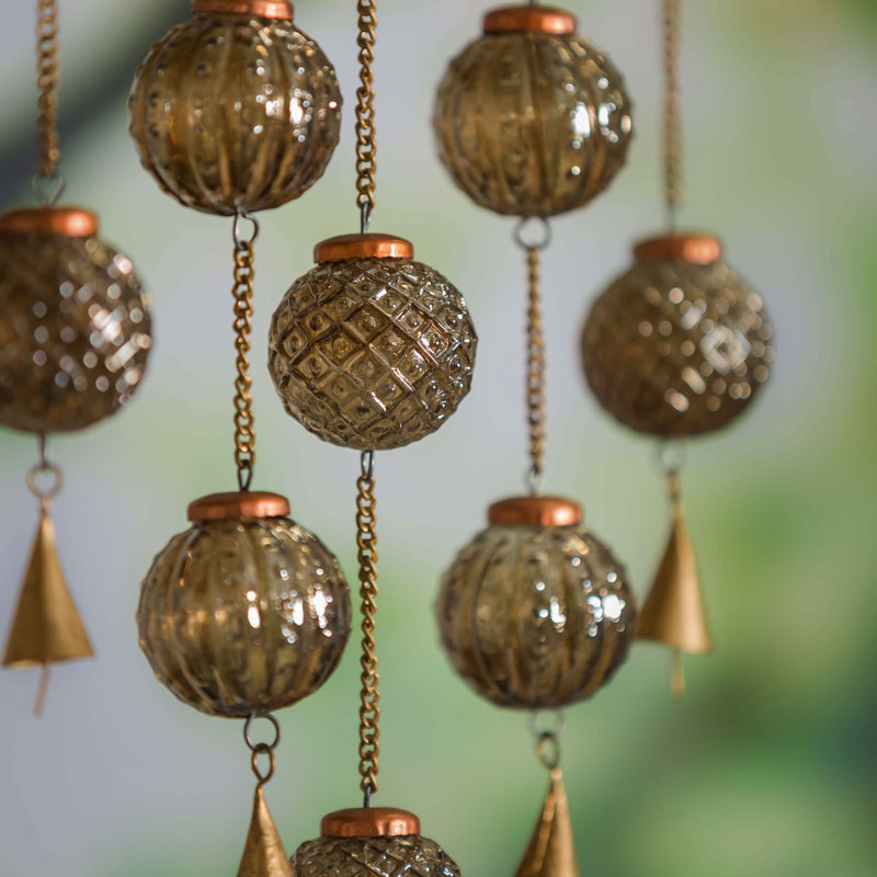 Carillon en bois et verre Mailys