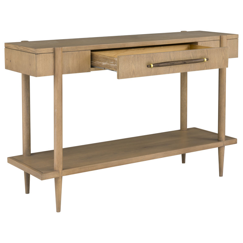 Maxwell 56'' W Console Table, Sunlit Oak