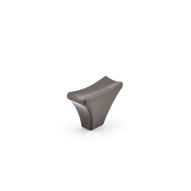 Poignée rectangulaire Expression, Bronze miel