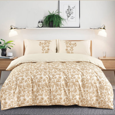 Ensemble de housse de couette 3 pièces Johnson Home - 100% coton pré ornemental