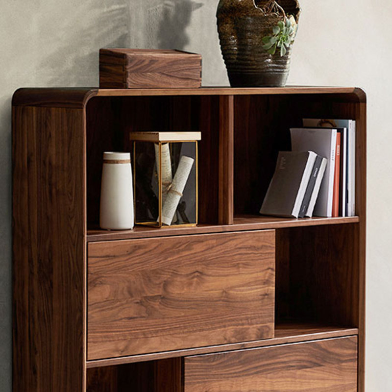 Simple unique home bookcase