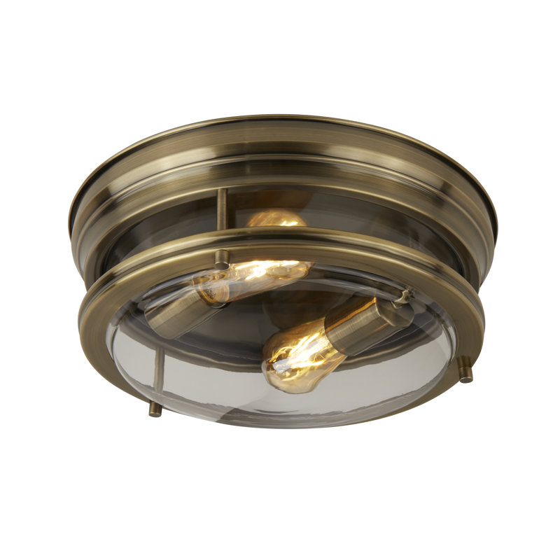 Concord Flush Mount, Plated