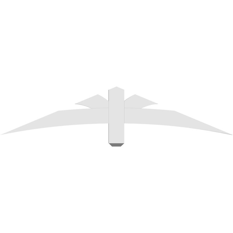 Support pour pignon Davenport, H 12,5 po x l 60 po (pas: 5/12), P 2 po x F 4 po, Signature uréthane