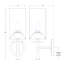 AERIN Drunmore Single Sconce-35373559