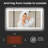 Frameless Bathroom Vanity Mirror with Front and Back LED Lighted, Defogging Dimmable Wall Mirror-424920161