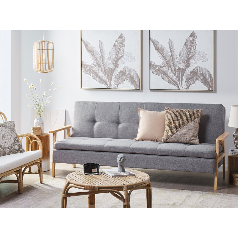 Avayiah 3 Seater Sleeper, Light Grey