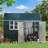 10x 8 FT Outdoor Steel Storage Shed With Lockable Doors And Window, Perfect For Garden, Backyard, And Patio Storage-113430947