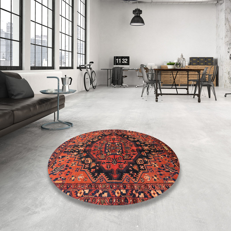Oriental Indoor Rug, Round 8'