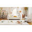 Lit plateforme double en bois pour enfants, lit simple en bois à profil bas avec garde-corps (matelas non inclus)-1778480703-1778480696