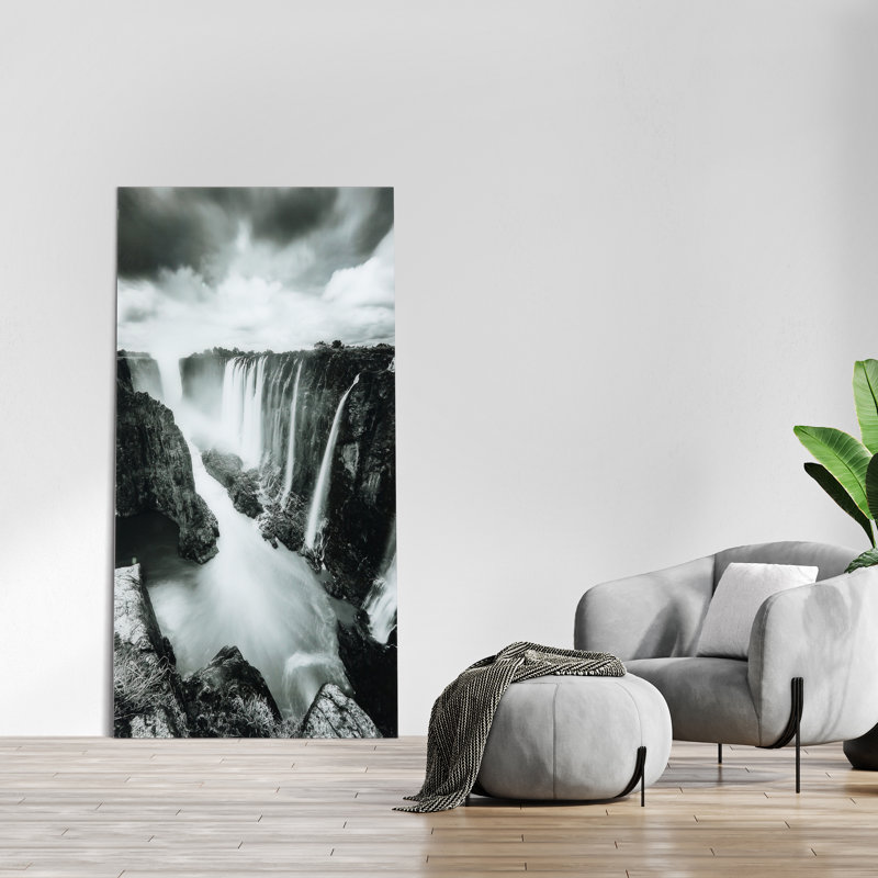 The Falls - Sans cadre, reproduction de photo sur verre