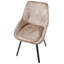 49cm H Velvet Upholstered Side Chair-531097090