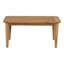 Table basse d'extérieur en bois d'acacia